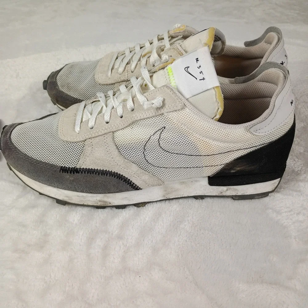 Nike Daybreak Type N. 354 Mens Size 11 White Grey Black Gorpcore Hiking Sneakers